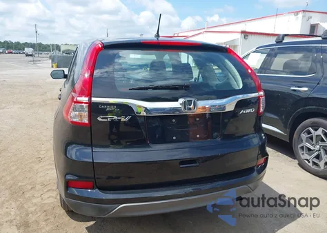 2015 Honda Cr-V Lx z USA, uszkodzony, nr VIN 5J6RM4H3XFL110802